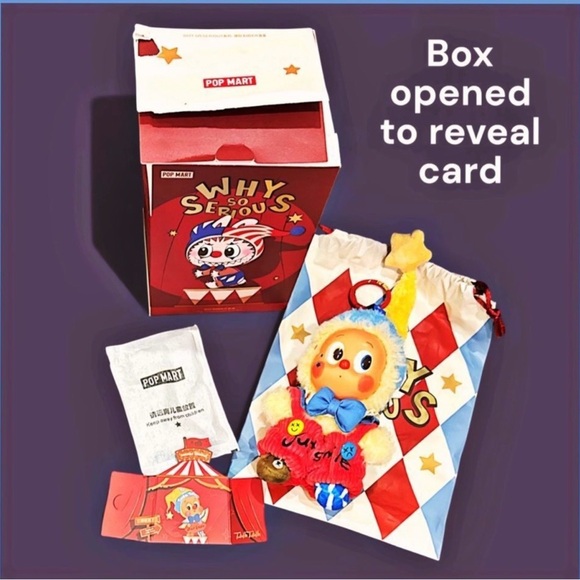 Why So Serious Rainbow Jelly Bean Plush Toy PopMart - Picture 2 of 6